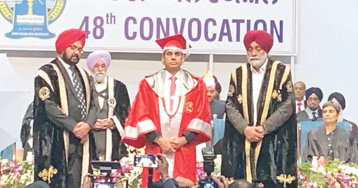 Iqbal Singh & Prof Kang honoured with Honorary degrees